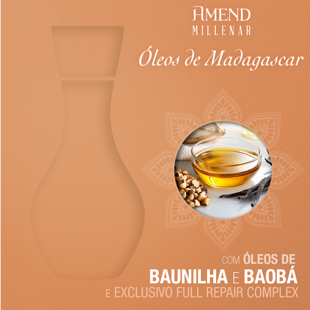 Balm Selante Amend Millenar Óleos de Madagascar 180g image number 3